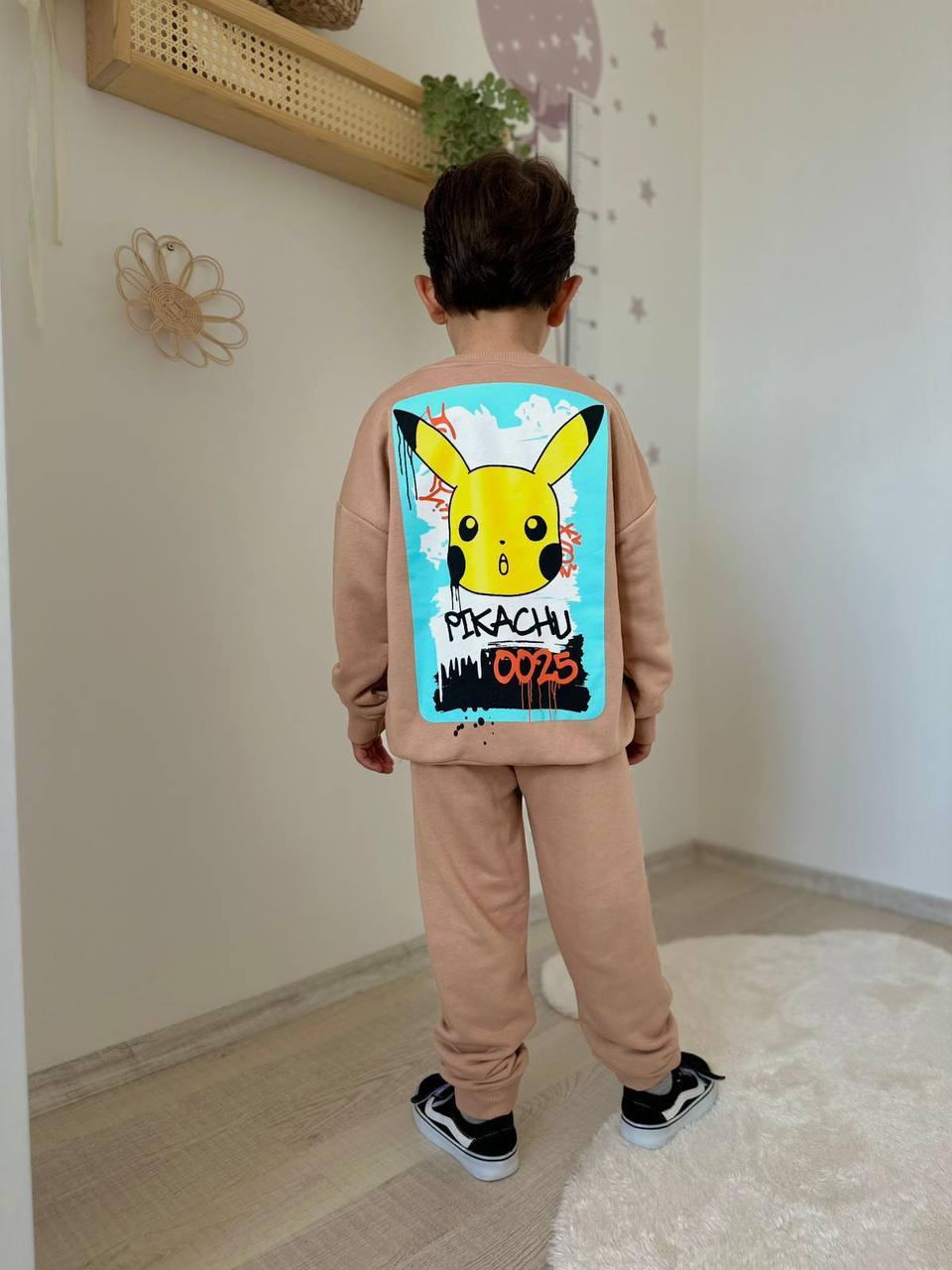 Erkek Çocuk Pokemon Desenli Eşofman Takımı